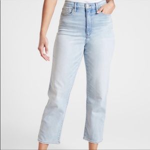 Athleta Scuptek Cropped Jean Agate Wash Sz 14